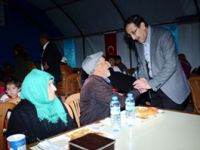 KAYMAKAM YAVUZ VE BAŞKAN BULUTLAR VATANDAŞLARLA BİRLİKTE İFTAR YAPTI