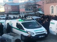 Horasan’daki cinayette hayatını kaybeden 5 kişi son yolculuğuna uğurlandı