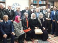 Rasim Cinisli, TYB Erzurum Şubesi’nin konuğu oldu