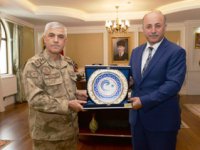 ORGENERAL ÇETİN’DEN VALİ AZİZOĞLU’NA ZİYARET