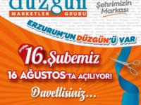 Düzgün Marketler 16. Şubesini Açıyor
