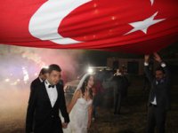 Palandöken'de offroad konseptli düğün