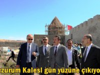 Erzurum Kalesi gün yüzüne çıkıyor