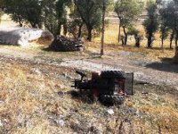 Pasinler’de traktör şarampole uçtu: 3 yaralı