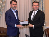 VALİ MEMİŞ’TEN BAKAN KURUM’A ‘MİLLET BAHÇESİ’ TEŞEKKÜRÜ