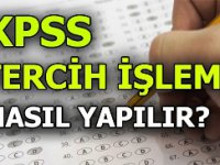 KPSS tercih işlemleri başladı! KPSS tercihi nasıl yapılır?