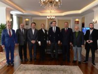 Vali Memiş, Mobbing ile Mücadele Derneği yönetimini ağırladı
