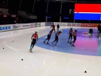 Kısa Mesafe Sürat Pateni yarışlarında milli takım sporcuları bir üst tura çıktı