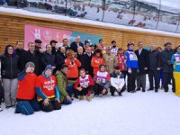 Özel sporcular Palandöken’de yarıştı