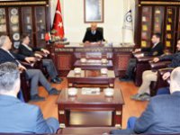 YAKUTİYE BELEDİYE BAŞKAN ADAYI UÇAR, ETSO’YU ZİYARET ETTİ
