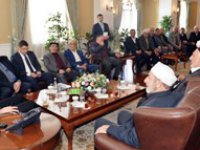 KARAÇOBAN’IN KANAAT ÖNDERLERİNDEN VALİ MEMİŞ’E ZİYARET