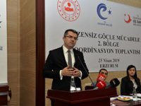 Erzurum’da "Düzensiz Göçle Mücadele" toplantısı