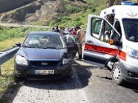 Köprüköy’de trafik kazası: 9 yaralı