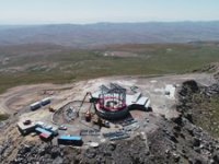 Türkiye’nin en büyük gözlemevi Erzurum’da yükselmeye devam ediyor