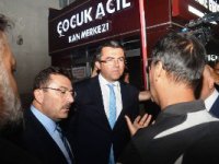 Vali Memiş yaralı polisi hastanede ziyaret etti