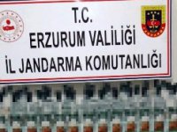 Jandarmadan kaçak içki operasyonu