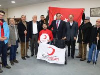 Mili Sporcuya Tekerlekli Sandalye Desteği