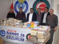 Hizmet İş Sendikası Erzurum Şubesi’nden anlamlı kampanya