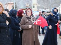 İspirliler Bahar Kalkanı Harekatı’na destek için yürüdü