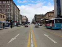 Erzurum’un en işlek yerleri sessizliğe büründü