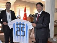 UYAFA CUP Koordinatörü Ali Güney’den Başkan Oral’a ziyaret