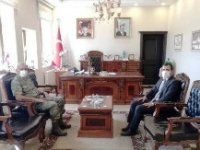 Tümgeneral Uzun Kaymakam Koşal’ı ziyaret etti