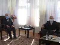 Rektör Çomaklı’nın konuğu Başkan Yücelik oldu