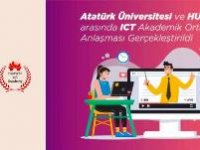 Atatürk Üniversitesi ve Huawei arasında ICT akademik ortaklık anlaşması yapıldı
