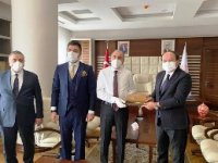 Rektör Bülent Çakmak, Bakan Yardımcısı Yavilioğlu’nun konuğu oldu