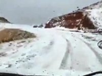 Erzurum’a mevsimin ilk karı Eylül ayında düştü