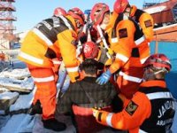 JÖAK ve JAK ekiplerinin deprem tatbikatı gerçeğini aratmadı