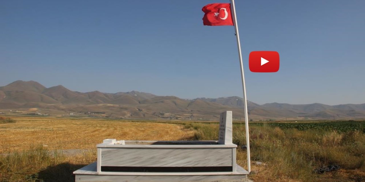 Erzurum Ovası'nda 149 yıldır nöbet tutuyor! Meçhul şehidin mezarı yenilendi