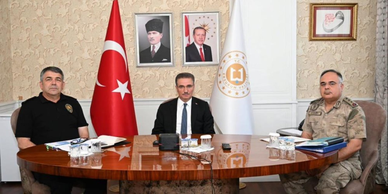 'Terörsüz Türkiye' için kritik toplantı: Erzurum'da katıldı