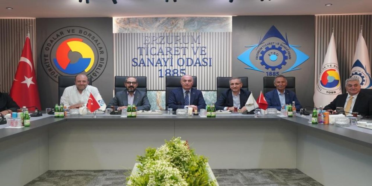 ETSO’da kritik toplantı: Erzurum ekonomisi için önemli kararlar masada