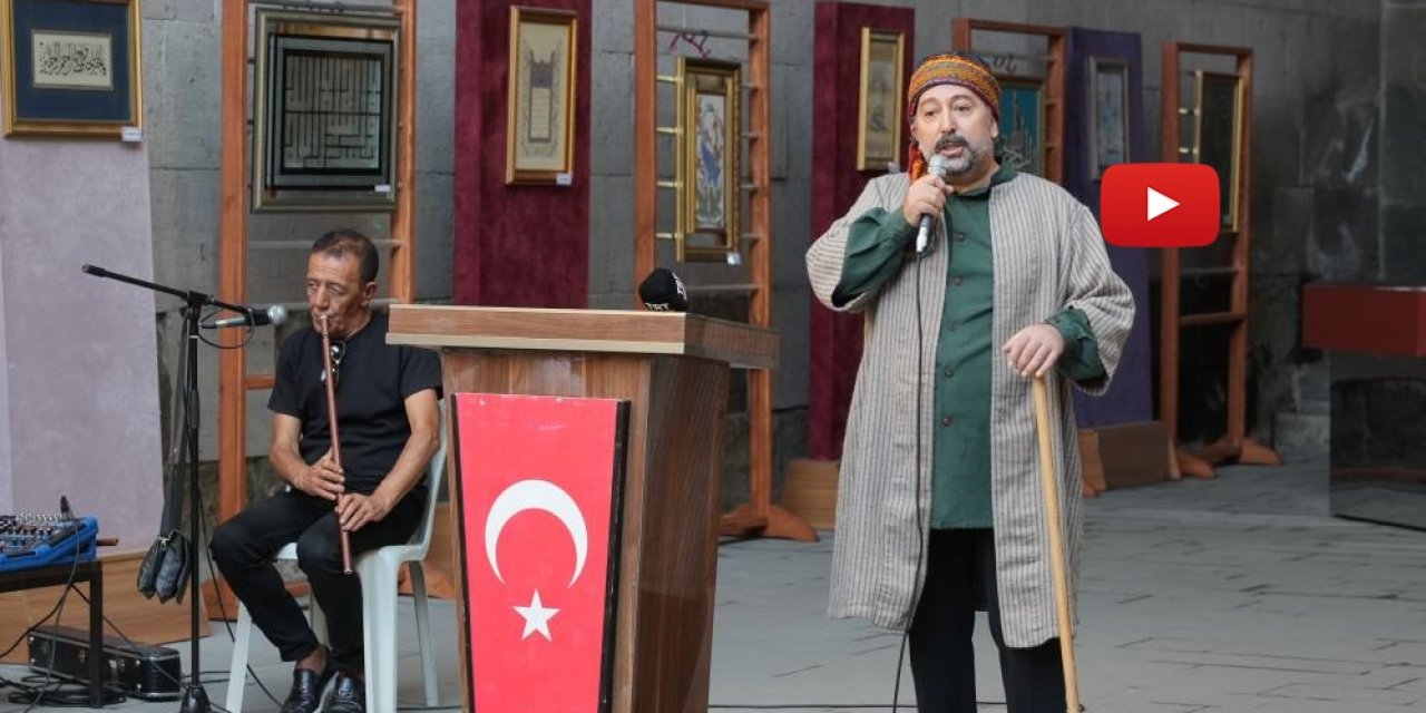 Erzurum Kültür Yolu Festivali’nde 8. gün dopdolu! Yunus Emre’den tiyatroya renkli program