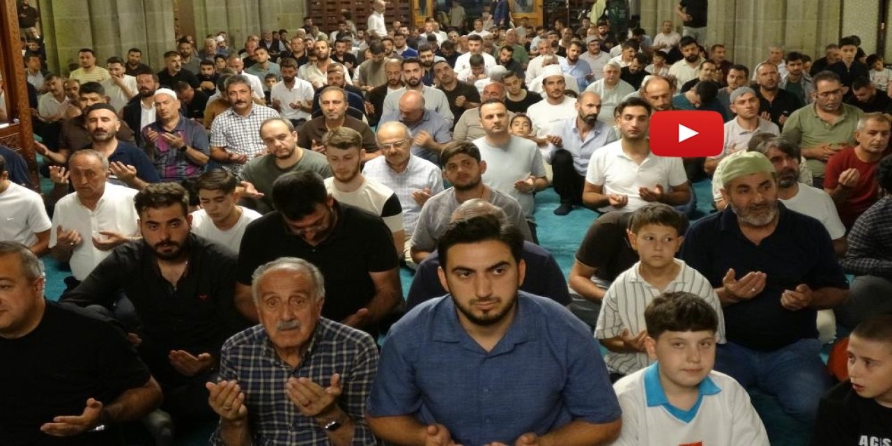 Erzurum’da Mevlid Kandili coşkusu! Camiler doldu taştı, dualar yükseldi