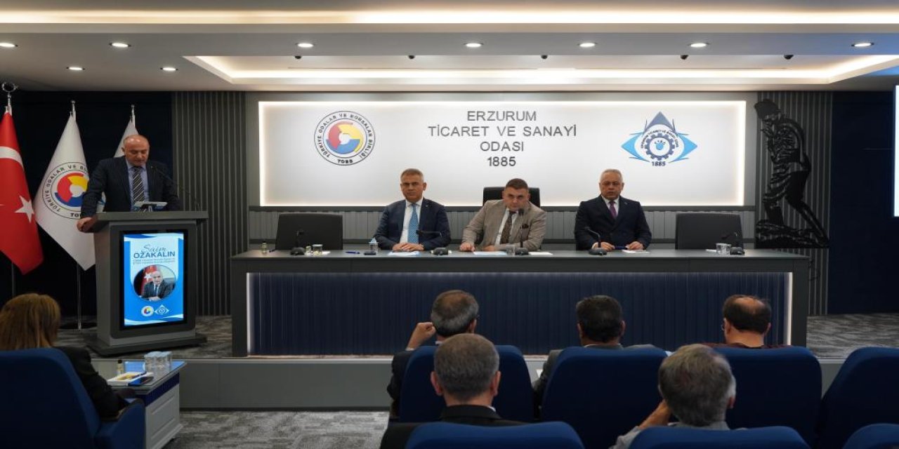 Erzurum ekonomisi ETSO Meclisi’nde masaya yatırıldı
