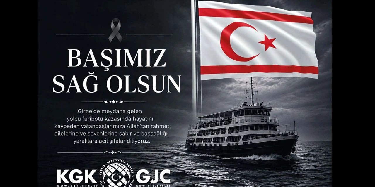 Girne Limanı’ndaki deniz faciasına KGK’dan taziye mesajı