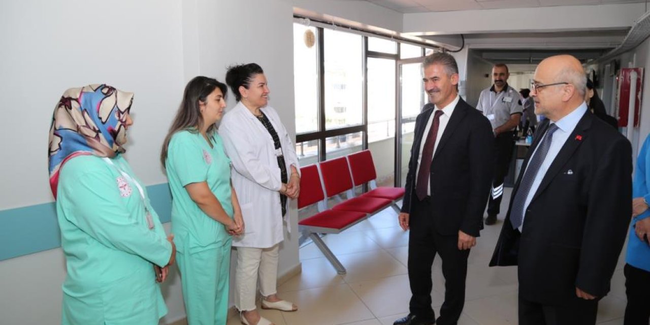 İl Sağlık Müdürü Mehmet Meral sahaya indi! Erzurum’da sağlık tesislerini tek tek inceliyor”