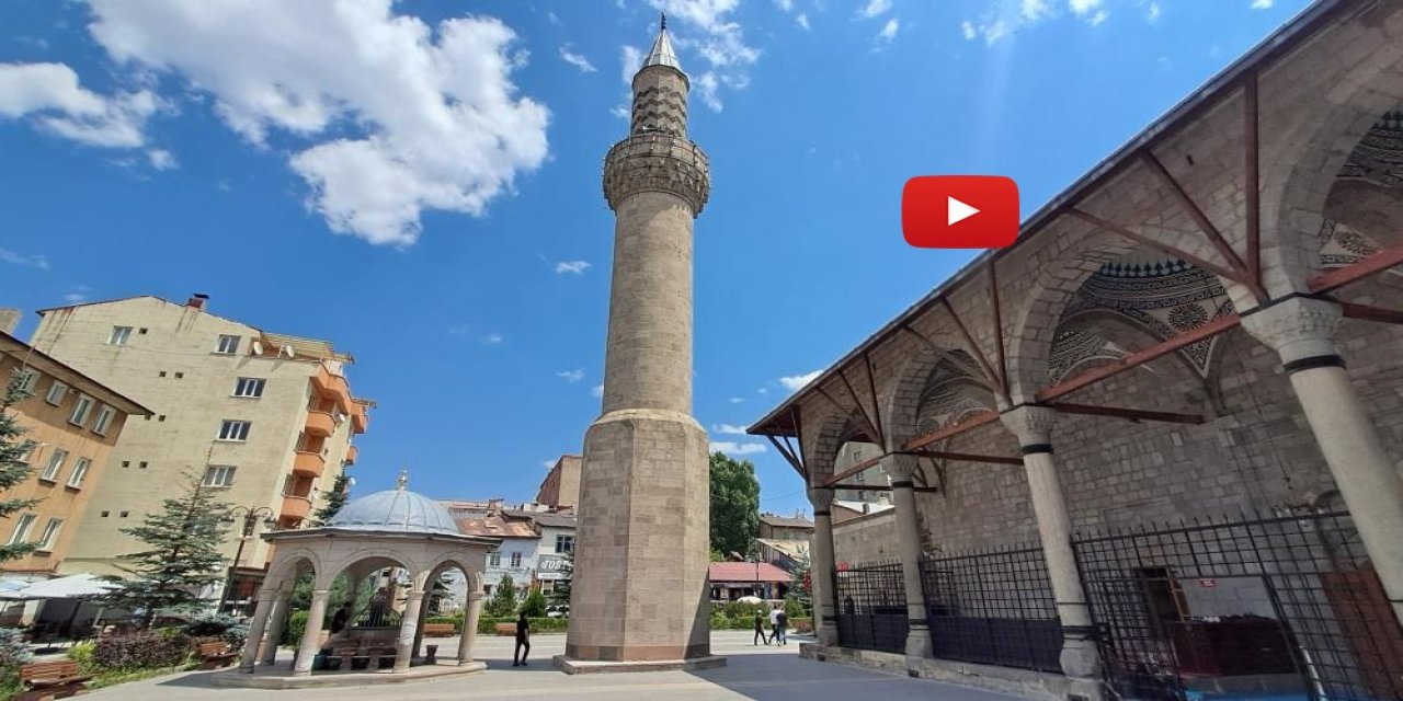 Erzurum’da görenleri şaşırtan tarihi gerçek! Minare camiden önce yapıldı