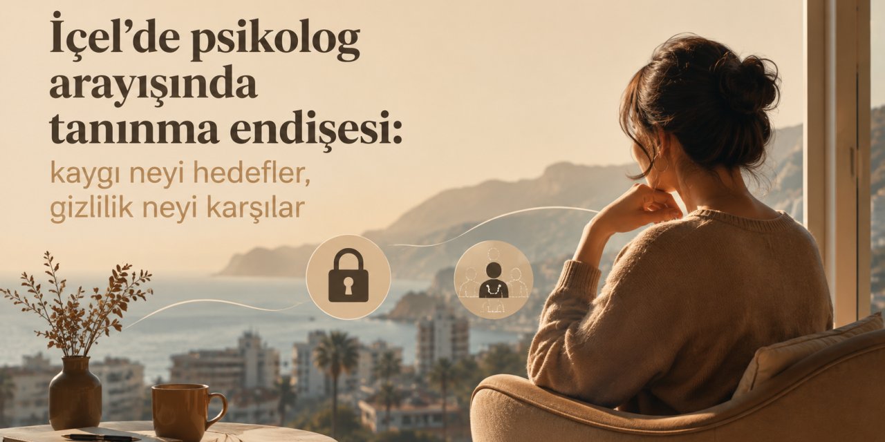 İçel'de psikolog arayışında tanınma endişesi: kaygı neyi hedefler, gizlilik neyi karşılar