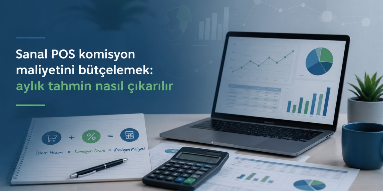 Sanal POS komisyon maliyetini bütçelemek: aylık tahmin nasıl çıkarılır?