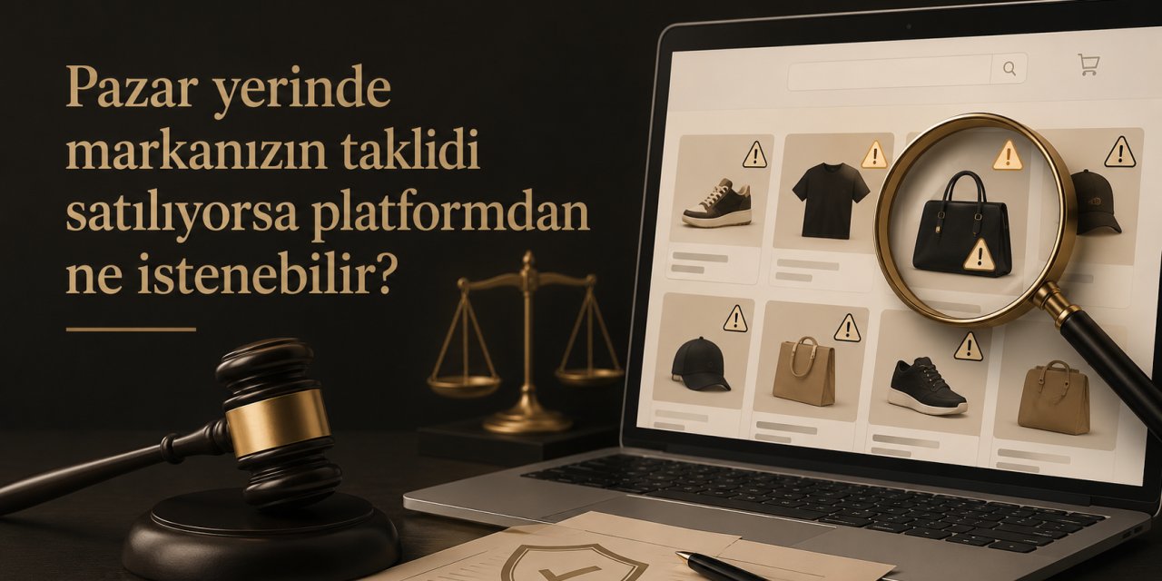 Pazar yerinde markanızın taklidi satılıyorsa platformdan ne istenebilir