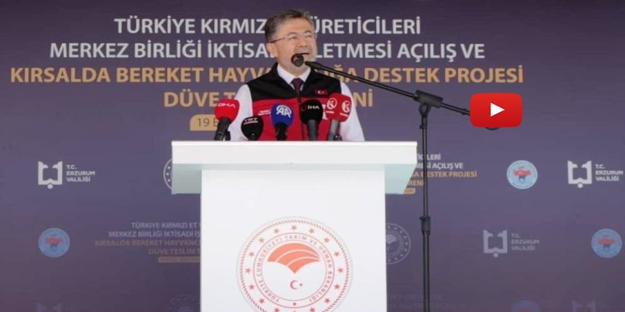 Hayvan aşısı ve kimliklendirme ücreti artık alınmayacak! Erzurum’a 25 bin büyükbaşlık tesis