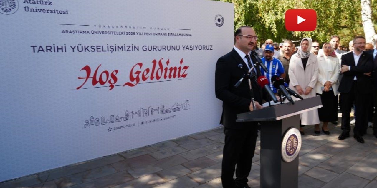 Atatürk Üniversitesi araştırma üniversiteleri sıralamasında 3 basamak yükseldi