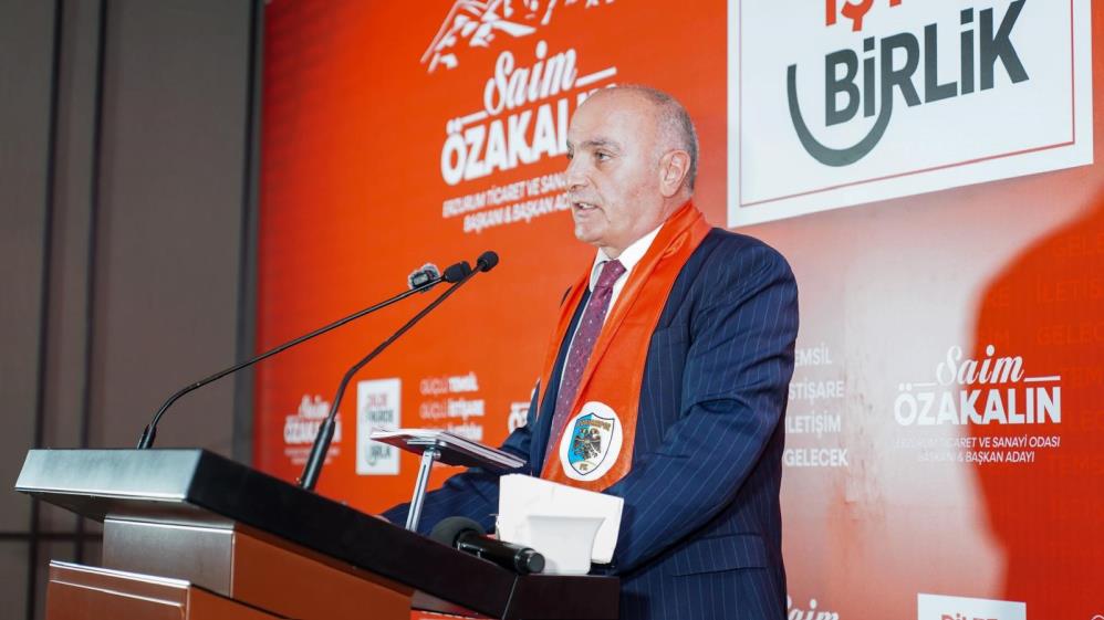 ETSO Başkanı Saim Özakalın yeniden adaylığını açıkladı: “Başladığımız işi yarım bırakmayız”