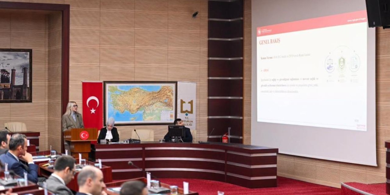 Erzurum’da kamuda iş güvenliği için kritik toplantı: Yeni adımlar masada