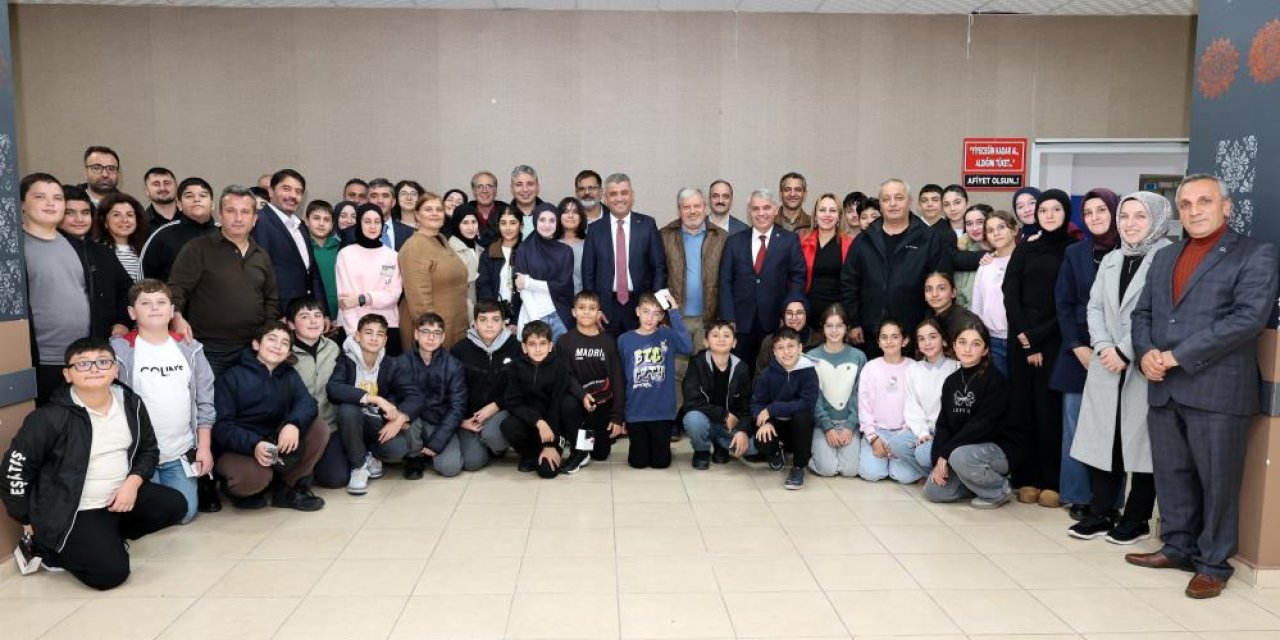 “Bizim Gök Kubbemiz” Projesi öğrencileri Erzurum’da buluşturdu