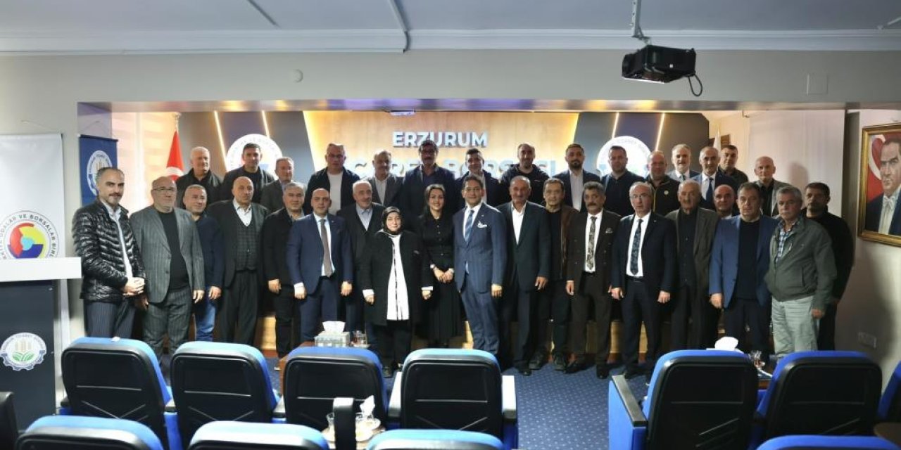 Erzurum Ticaret Borsası’nda yeni dönem başladı! Yavuz Güney yeniden Meclis Başkanı