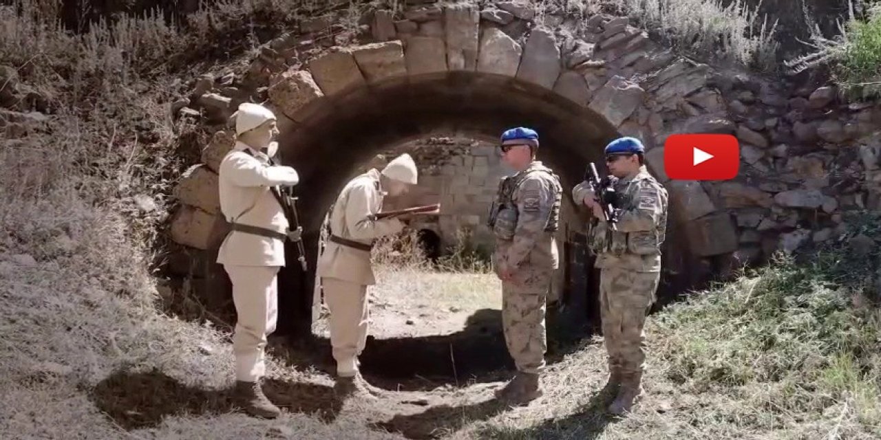 Erzurum’da jandarmadan çocuklara anlamlı kültür gezisi